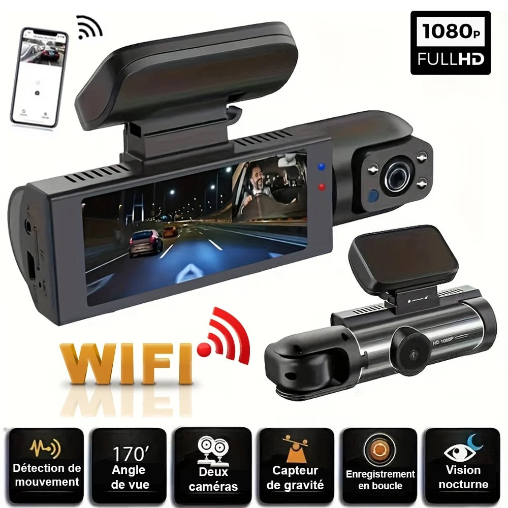 DashCam Caméra Full HD Automobile : Votre Compagnon de Route Intelligent